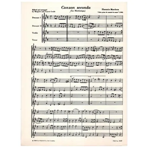 Canzon Seconda (La Martinenga)