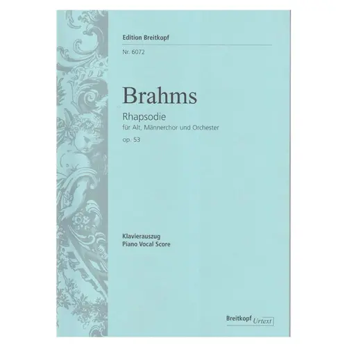 Rhapsodie Op.53 - Piano vocal score