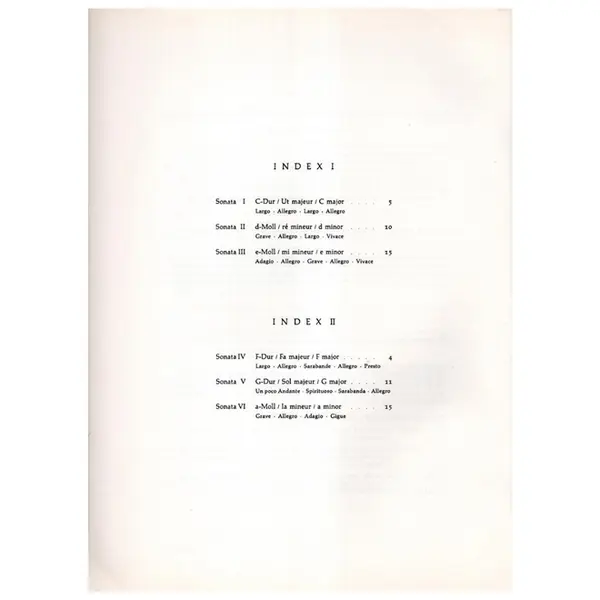 Sechs Sonaten Fur Altblockflote - Vol.1 und basso continuo