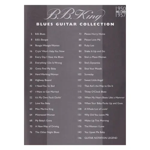 Blues Guitar Collection 1950 - 1957