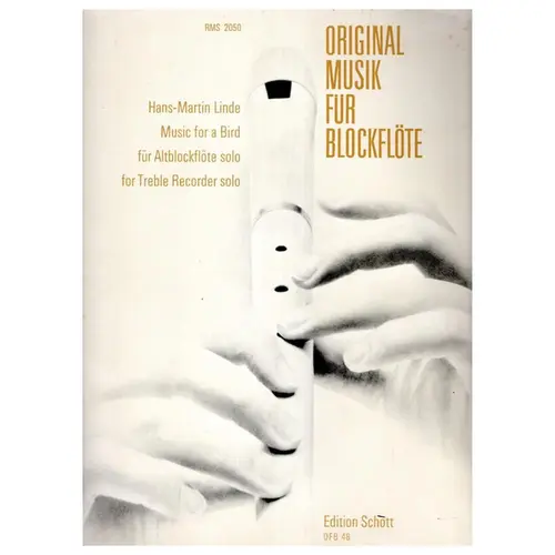 Music for a Bird fur Altblockflote