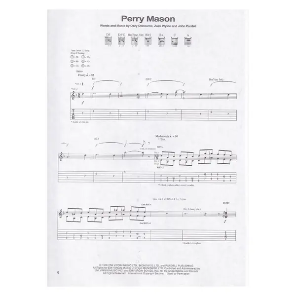 Ozzmosis - guitar recorded version