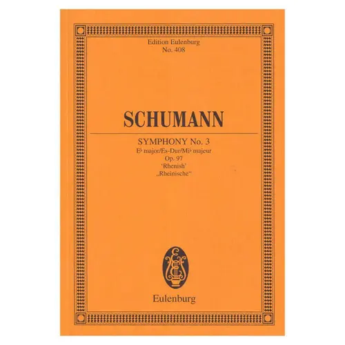 Symphony N.3 Op.97  Rhenish - study score