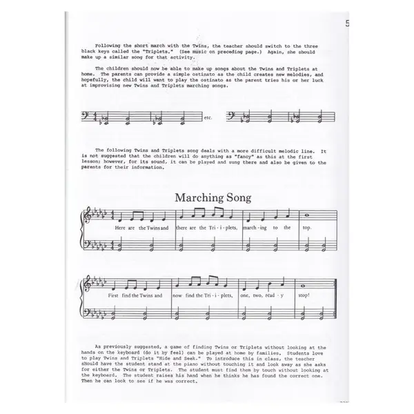 Kinder-Keyboard – Teacher's Manual