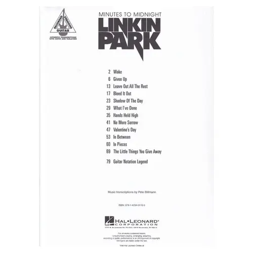 Linkin Park – Minutes to Midnight