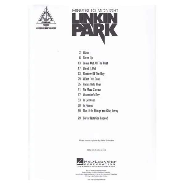 Linkin Park – Minutes to Midnight