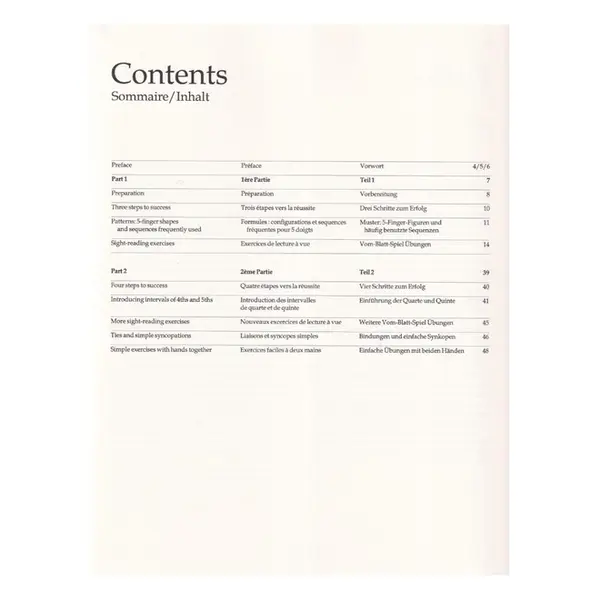 Piano Sight-Reading – Vol. 1