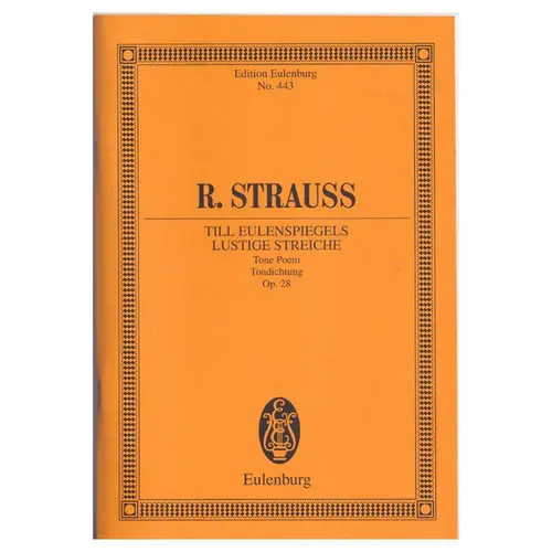 Till Eulenspiegels lustige Streiche, Op. 38 - study score