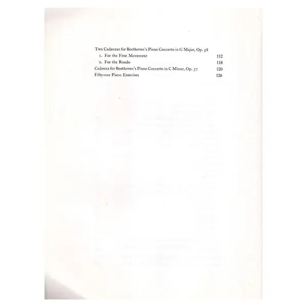 Complete Transcriptions, Cadenzas and Exercises