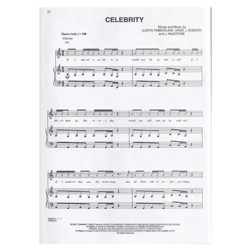 Nsync - Celebrity