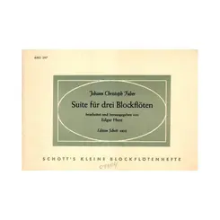 Suite fur drei blockfloten