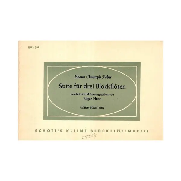 Suite fur drei blockfloten