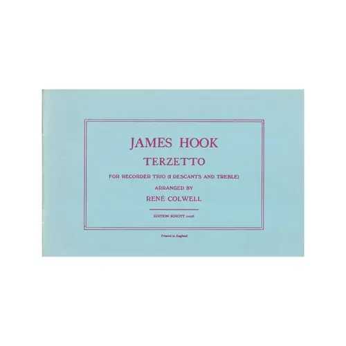 Terzetto for recorder trio
