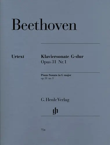 Klaviersonate G Dur - Op.31 N.1