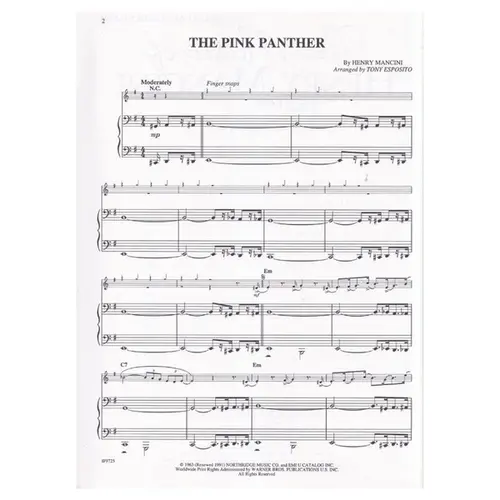 The Music of Henry Mancini - Piano Accompaniment