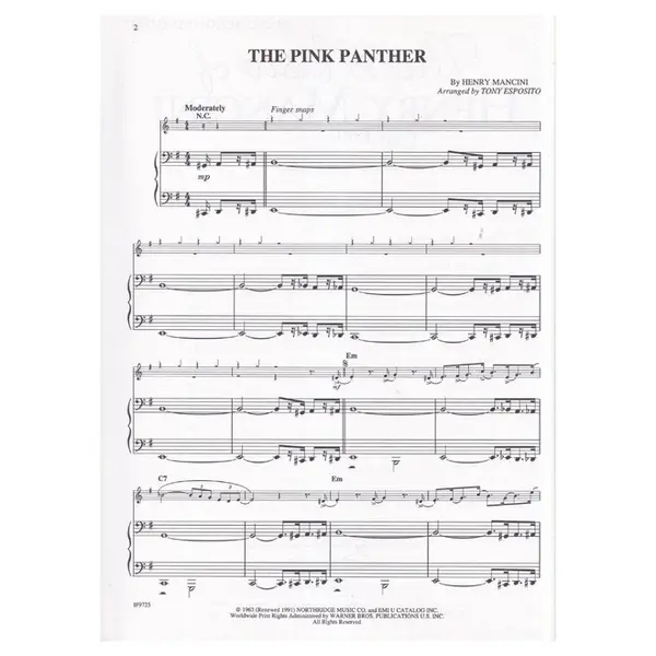 The Music of Henry Mancini - Piano Accompaniment