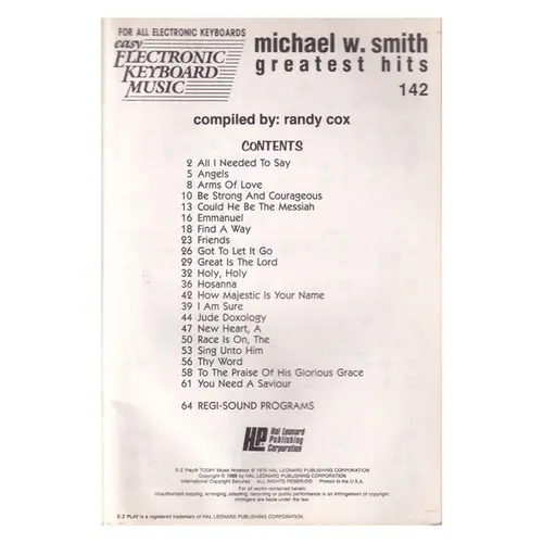 Michael W.Smith Greatest Hits