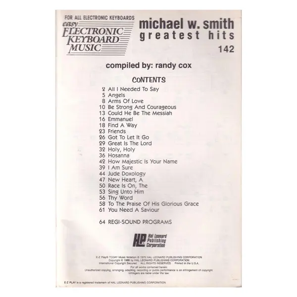 Michael W.Smith Greatest Hits