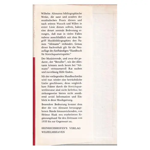 Handbuch fur Streichquartettspieler - Vol.2