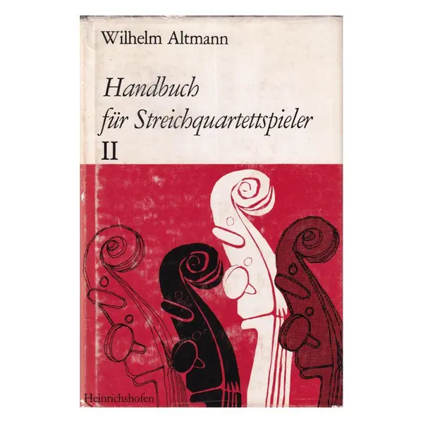 Handbuch fur Streichquartettspieler - Vol.2