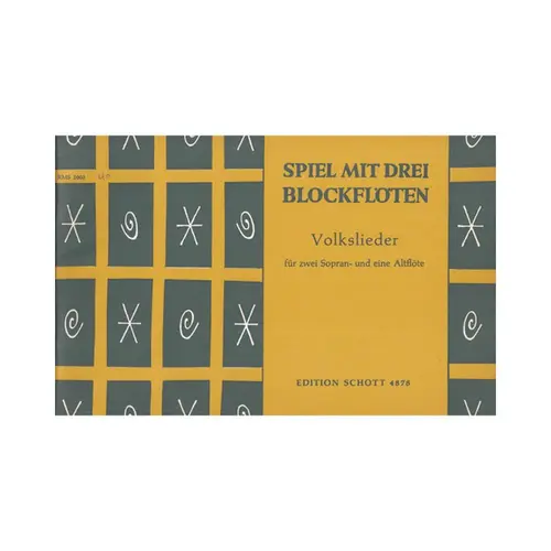 Spiel mit drei blockfloten