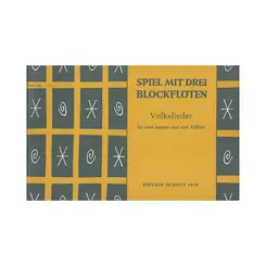 Spiel mit drei blockfloten