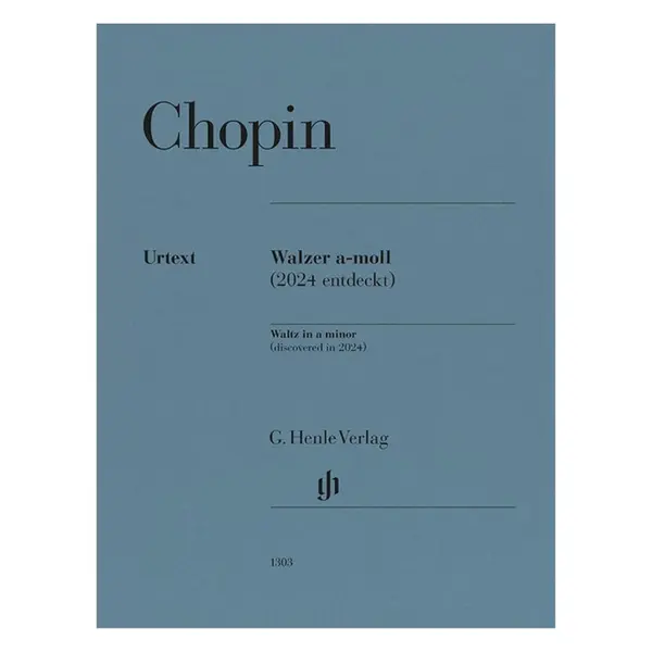 Waltz a minor with facsimile