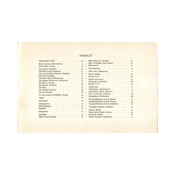 Altniederlandischesches Tanzmusikbuchlein vom Jahre 1551 - vol.2