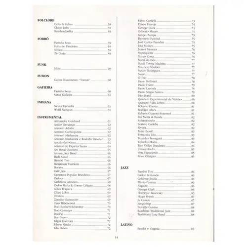 Anuário Brasileiro dos Músicos,Produtores e Estúdios 1996