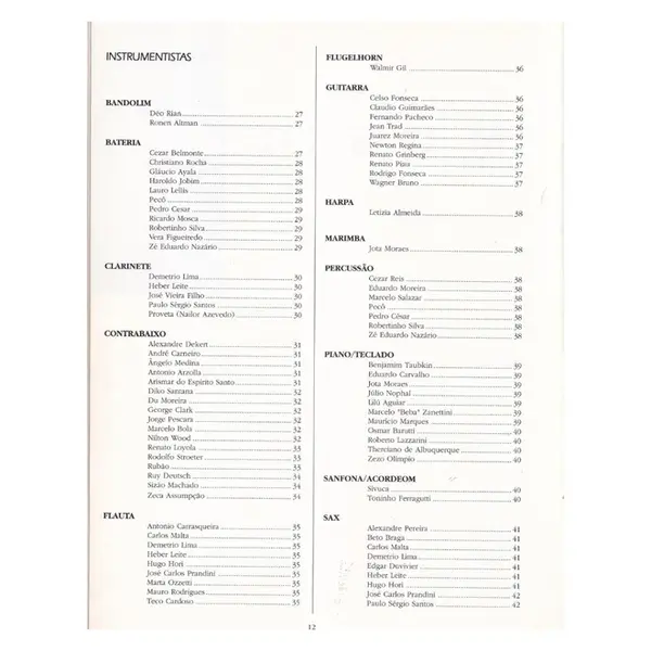 Anuário Brasileiro dos Músicos,Produtores e Estúdios 1996