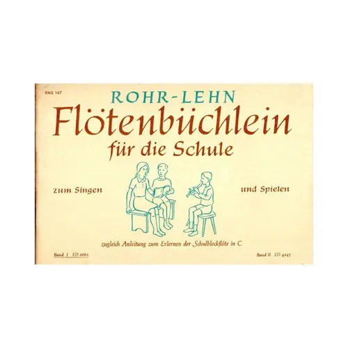 Flotenbuchlein Fur Die Schule - Vol.1