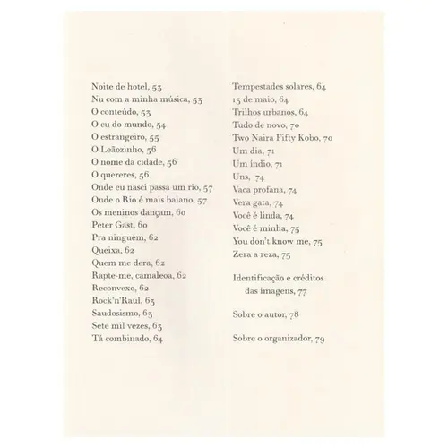 Sobre as Letras (1 Volume)