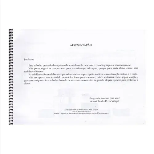 Musicalização Infantil - Volume I