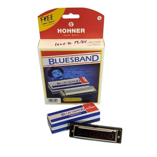 Harmonica Hohner Blues Band Hohner - em Sol (G)