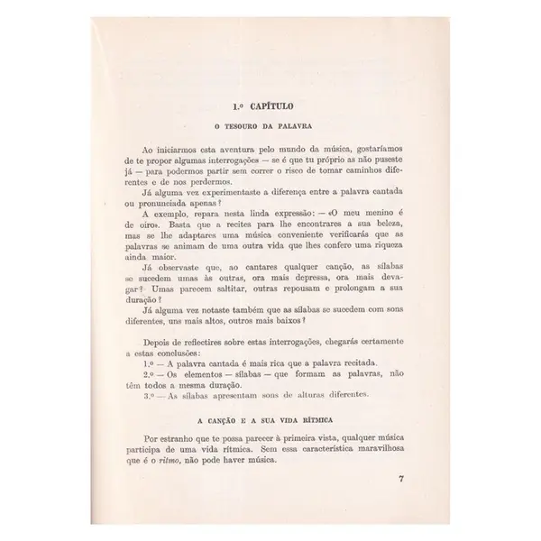 Meu Livro de Educação Musical 1°Ano