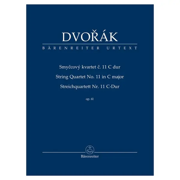 String Quartet no. 11 in C major op. 61 - Study Score