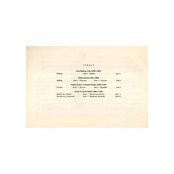 Im Trio - Kleine Triostucke von Meistern des Barock