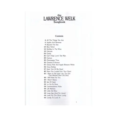 Lawrence Welk Songbook