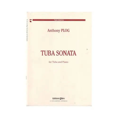 Tuba Sonata For Tuba And Piano