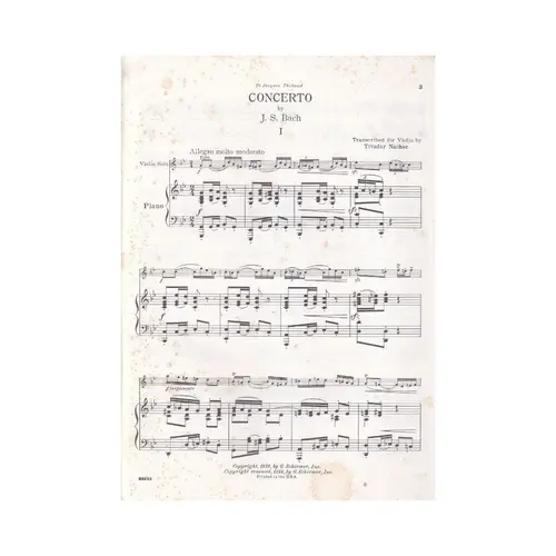 Concerto In G Min Violino    (1601)