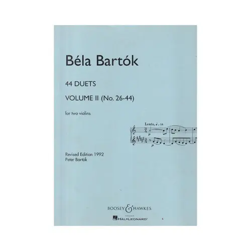 44 Duets Vol.2 (Ns.26 - 44) For Two Violins