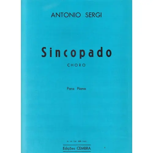 Sincopado - Choro para piano