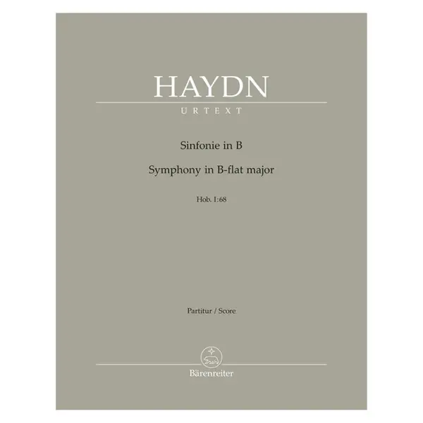 Symphony in B-flat major Hob. I:68 - Score