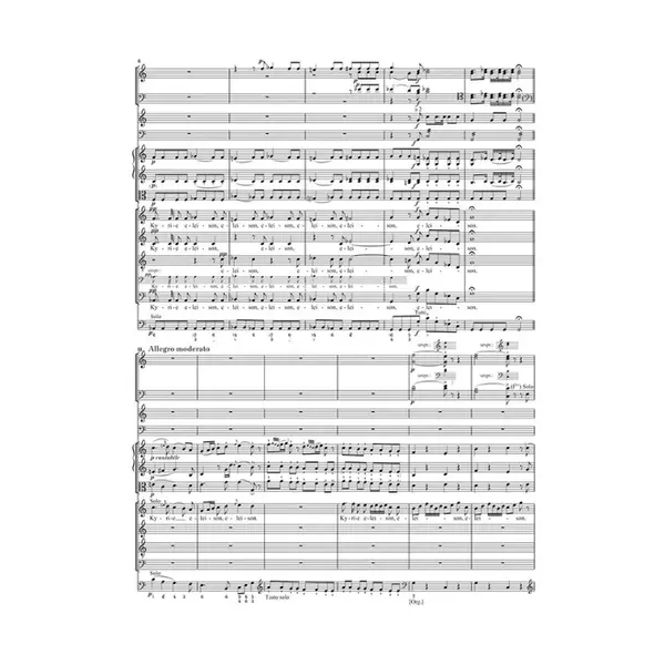 Mass in Time of War Hob. XXII:9 - Score