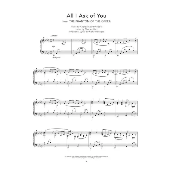 Peaceful Piano Solos: Musicals