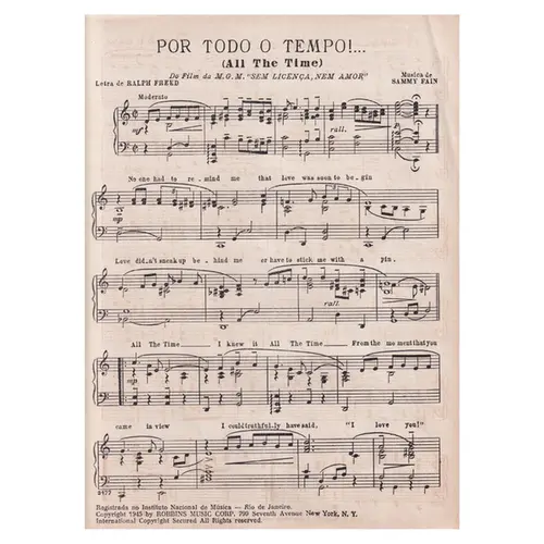 Por Todo o Tempo!...(All The Time)