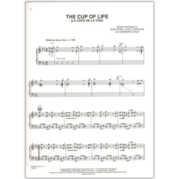 Cup Of Life (La Copa De La Vida)