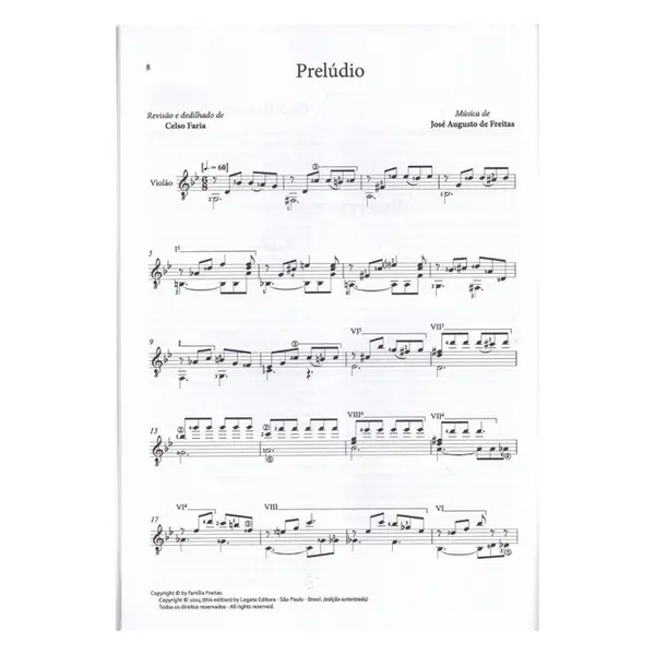 Dez obras originais para violão + 2 obras bônus