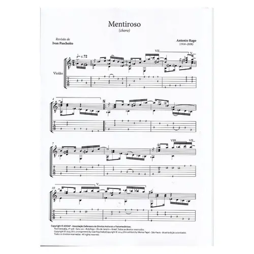 Mentiroso Choro