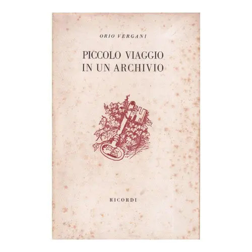 Piccolo Viaggio in Un Archivio